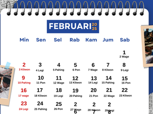 Kalender Jawa Hari Ini 28 Februari 2025, Weton Jumat Legi