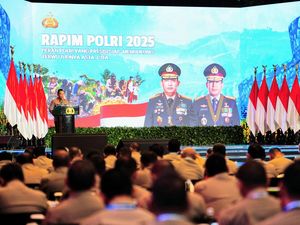 Rapim Polri 2025, Kapolri Perintahkan Jajaran Maksimal Berantas Judol-Narkoba