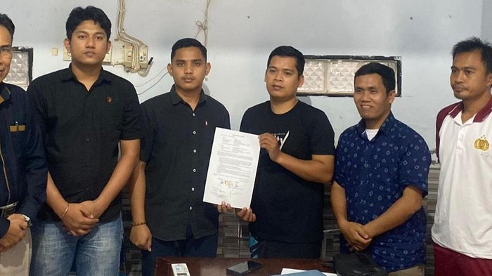Kasus pria pukul guru ponpes di Mamuju berakhir damai. Dokumen Istimewa