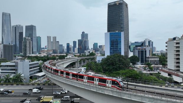 LRT Jabodebek. (Dok. LRT Jabodebek)