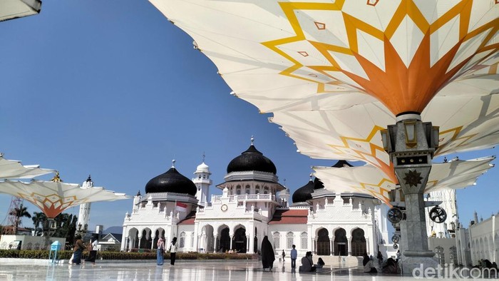 Masjid Baiturrahman Aceh (Agus Setyadi/detikcom)