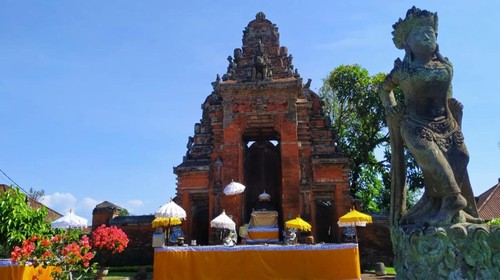 Pemedal Agung salah satu situs yang ada di kawasan Kerta Gosa, Klungkung, yang rencananya akan direstorasi karena mengalami kerusakan. (Istimewa)