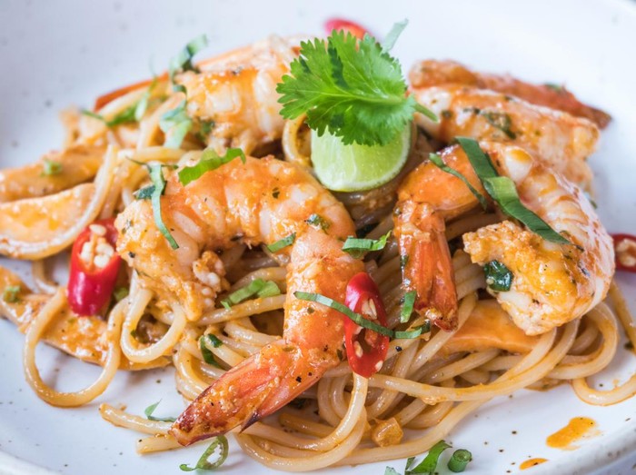 Resep Spaghetti Tumis Udang dan Cabe