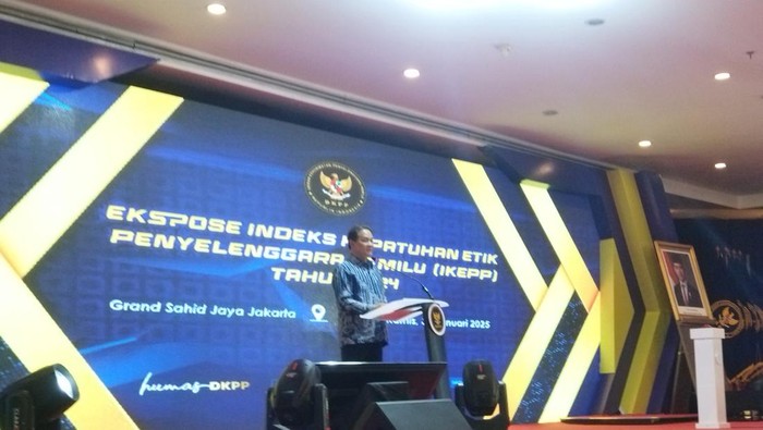 Rilis Indeks Kepatuhan Etik Penyelenggara Pemilu (IKEPP) (Dok.istimewa)