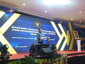 DKPP Rilis Indeks Kepatuhan Etik, KPU-Bawaslu RI Dapat Skor Patuh 61,72%