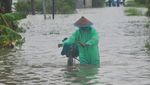 Sepekan Lebih Jalan Desa Putus Akibat Banjir di Kudus