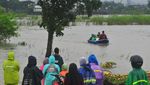 Sepekan Lebih Jalan Desa Putus Akibat Banjir di Kudus