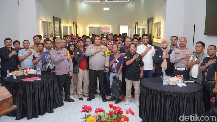 Sinergitas Polres Pasuruan dan wartawan