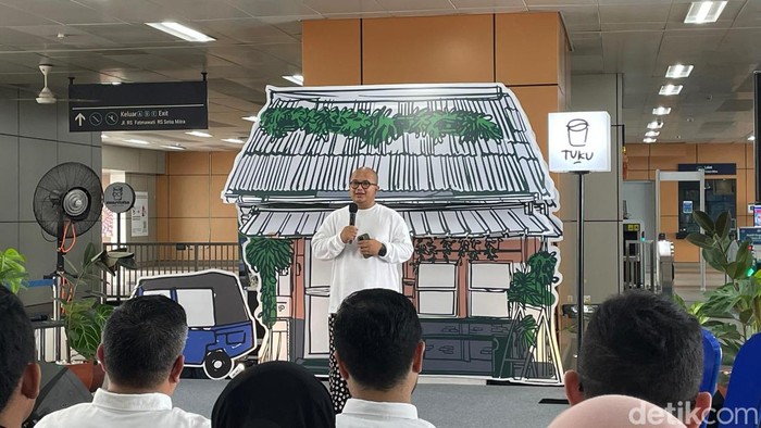 Stasiun MRT Cipete Raya Kolaborasi dengan Tuku