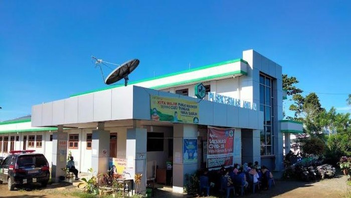 Tampa depan Puskemas Amban, Manokwari, Papua Barat. Dokumen Istimewa