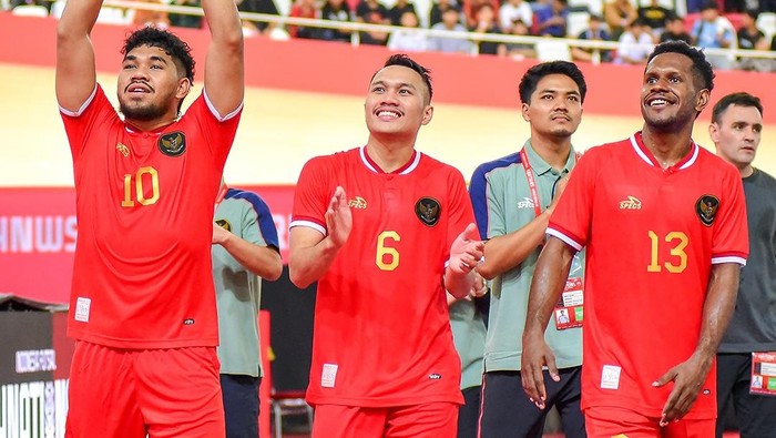 Timnas Futsal Indonesia di 4 Nations World Series 2025.