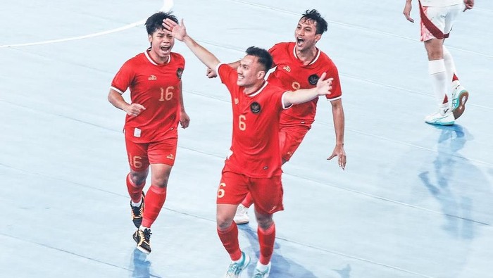 Timnas Futsal Indonesia di 4 Nations World Series 2025.