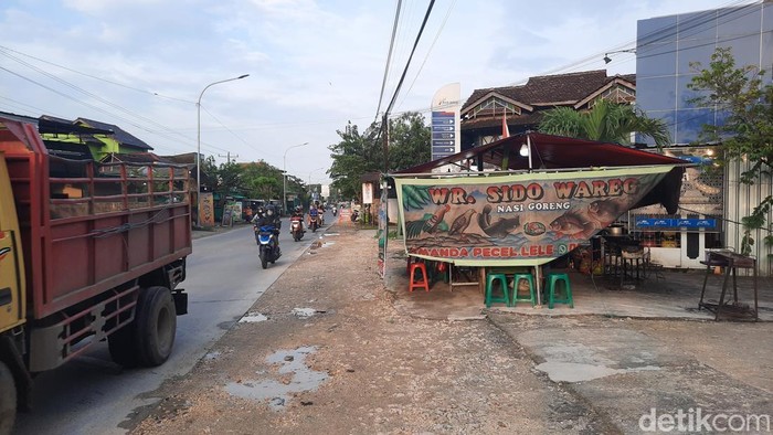 Lokasi kejadian perkelahian di jalan Kayen - Sukolilo Pati, Jumat (31/1/2025).