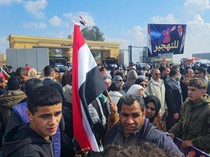 Warga Mesir Demo Tolak Usul Trump untuk Relokasi Warga Gaza