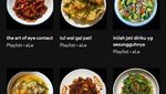 10 Foto Cover Playlist Musik ala Netizen Ini Isinya Makanan Enak