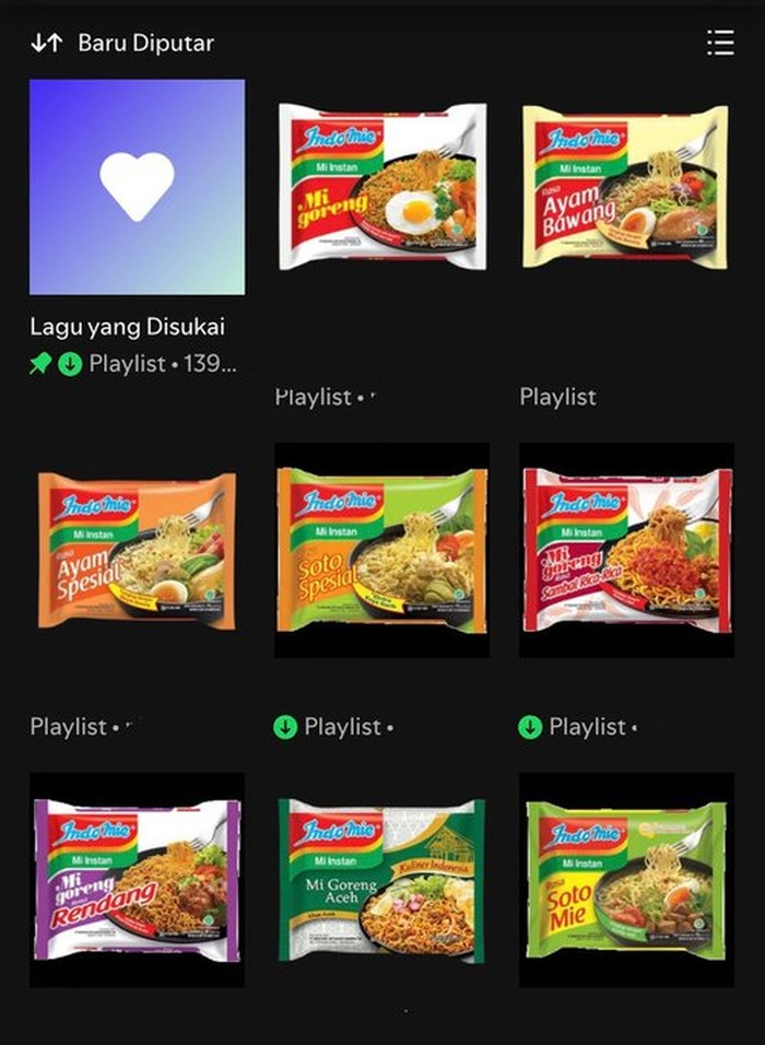 10 Foto Cover Playlist Musik ala Netizen Ini Isinya Makanan Enak 10 Foto Cover Playlist Musik ala Netizen Ini Isinya Makanan Enak
