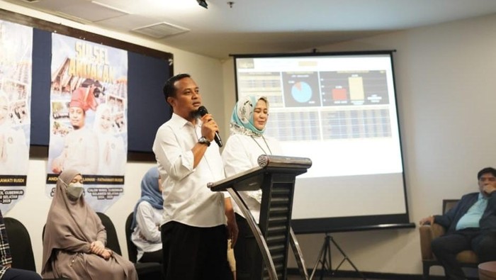 Andi Sudirman Sulaiman-Fatmawati Rusdi.