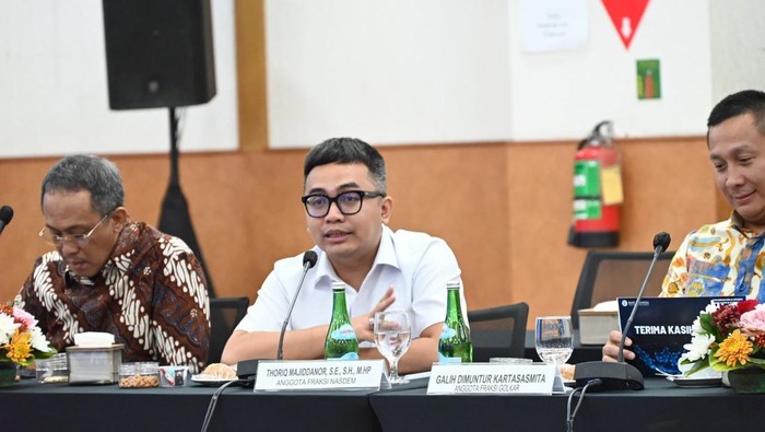 Anggota Komisi XI DPR RI dari Dapil X Jatim, Gresik dan Lamongan, Thoriq Majiddanor.