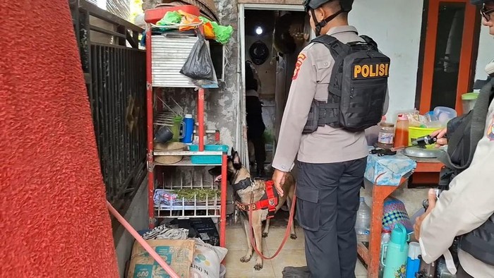 Anjing pelacak atau K9 Polda NTB