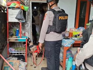 Peran 3 Ekor K9 di Balik Penggerebekan Kampung Narkoba Lombok Tengah