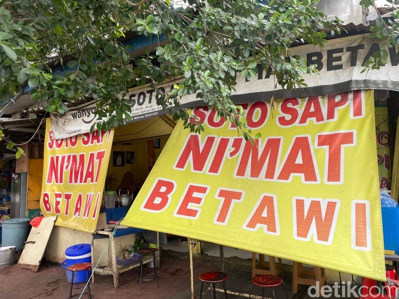 Ini Soto Betawi Legendaris di Jatinegara, Awalnya Rp 250 Perak Semangkuk