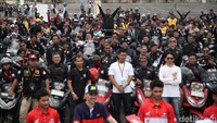 Acara ini diikuti 500 bikers pemilik Honda PCX.