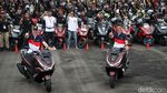 Joan Mir dan Luca Marini Sapa 500 Bikers Honda PCX