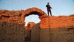 Melihat Sisa-sisa Situs Arkeologi Nimrud di Irak