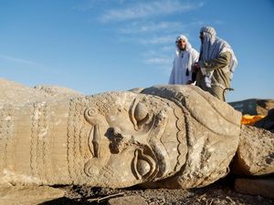 Melihat Sisa-sisa Situs Arkeologi Nimrud di Irak