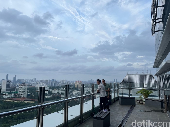 Pemandangan Jakarta dari Perpusnas
