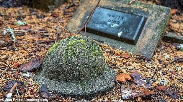 Penampakan makam di Kota Anyox