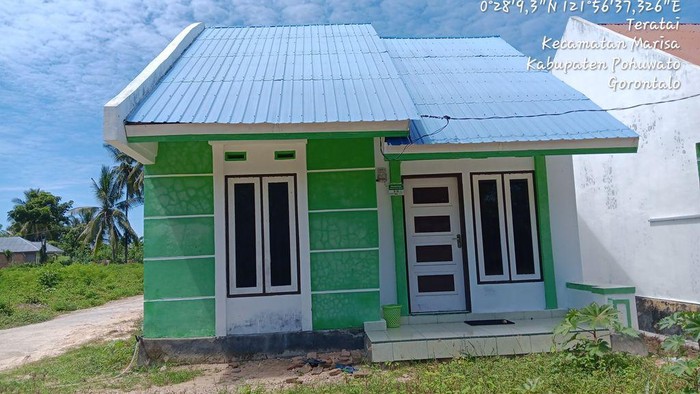 Penampakan rumah di Perumahan Griya Annur Permai 2