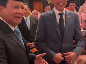 Jokowi Cerita Momen Canda dengan Prabowo Bahas Istilah Cawe-cawe