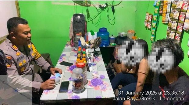 Respon Aduan Masyarakat, Polres Gresik Gelar Razia Miras dan Prostitusi