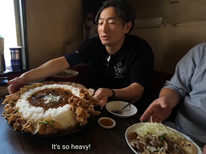restoran sajian menu nasi jumbo di Jepang