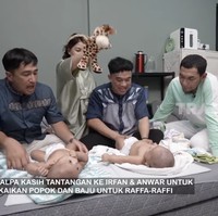 Terdapat ruangan khusus untuk mengasuh anak kembarnya yang baru usia beberapa bulan. (Foto: YouTube/Trans7 Official)
