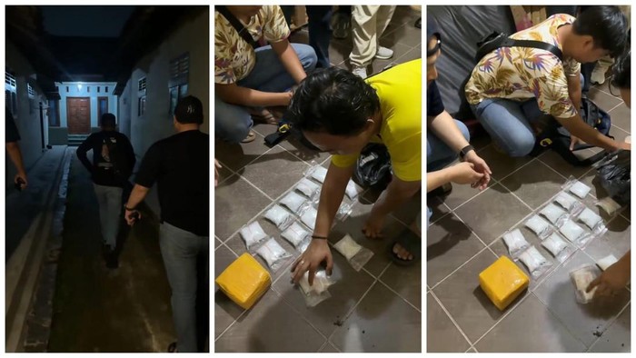 Sabu sebanyak 2,2 kilogram dan 100 butir pil ekstasi disita dari 6 pelaku di Bandar Lampung.