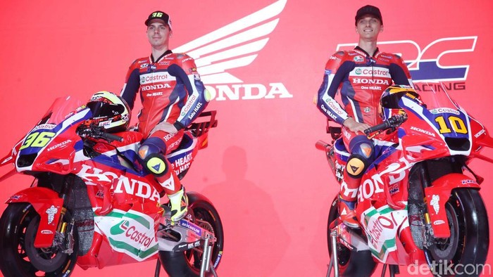 Tim Honda Racing Corporation untuk MotoGP 2025 Diluncurkan di Cikarang Honda Racing Corporation (HRC) resmi meluncurkan tim dan livery baru untuk MotoGP 2025. Peluncuran tersebut digelar di Cikarang, Jawa Barat.