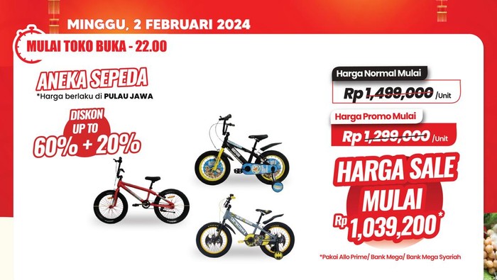 Transmart Full Day Sale-sepeda
