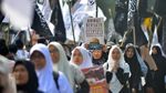 Penampakan Long March Aksi Bela Palestina di Padang
