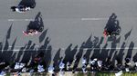 Penampakan Long March Aksi Bela Palestina di Padang