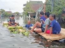 Banjir Rendam 2 Kecamatan di Demak, 21 Ribu Jiwa Terdampak