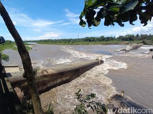Perbaikan Darurat Dam Srandakan yang Jebol Butuh Waktu 3 Bulan