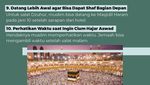 10 Tips dan Trik bagi yang Mau Umrah Pertama Kali