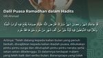 Dalil Puasa Ramadhan dalam Al-Quran dan Hadits