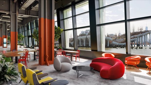 Kantor Google di Pier Miller, New York City