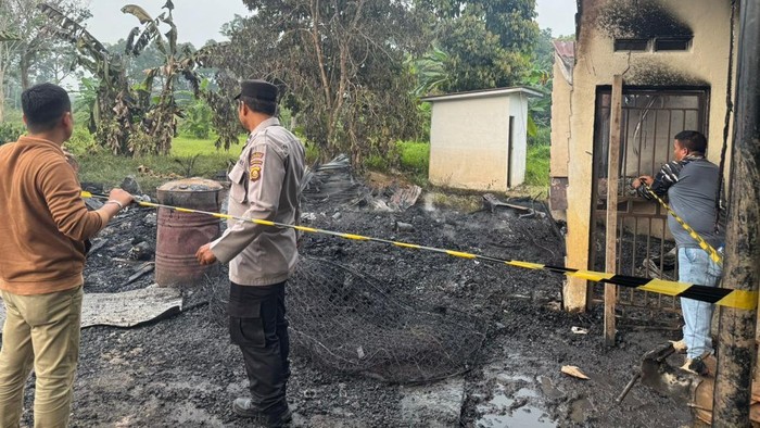 Kebakaran gedung katering di Muratara tewaskan lansia