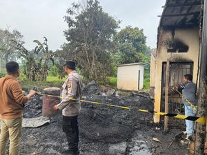 Gedung Katering di Muratara Terbakar, Lansia Tewas Terpanggang