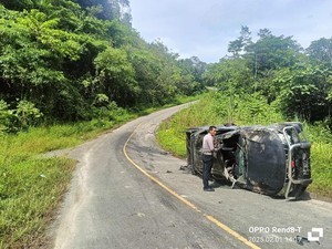 Sopir Mobil Bawa 9 Guru-Nakes Masuk Jurang di Keerom Papua Jadi Tersangka