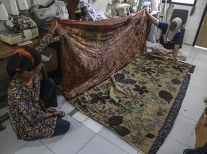 Keren! Kain Ecoprint Ini Hasil Karya Penyandang Disabilitas di Ternate